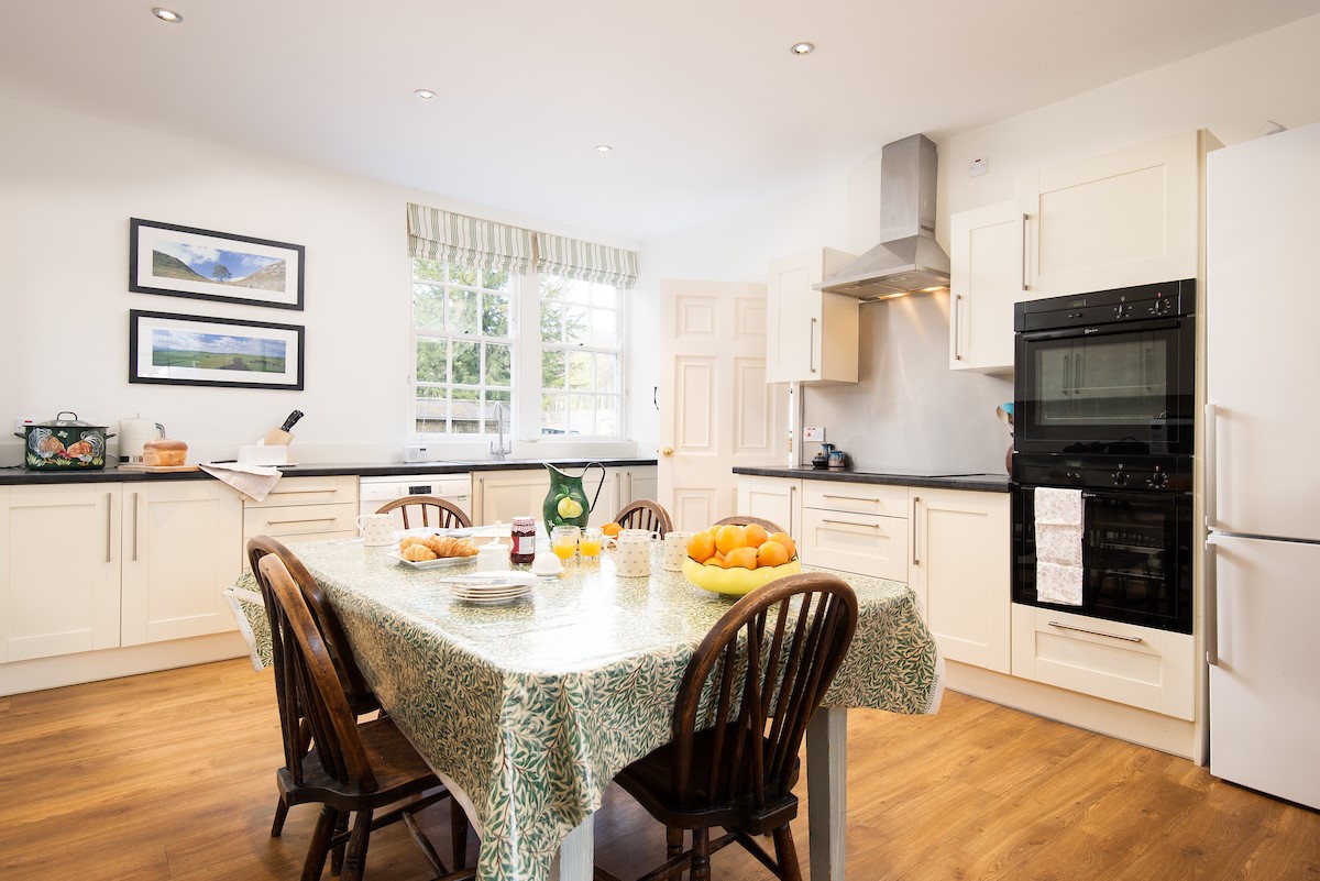 The West Wing,  Capheaton -  the modern and fully equipped kitchen