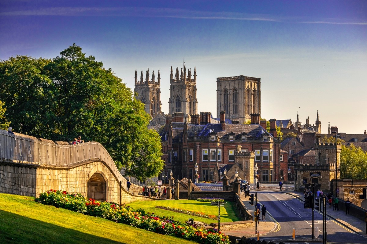 York Minster And City Walls