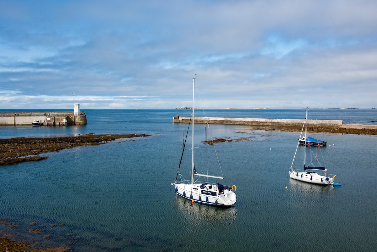 Nearby sea views at Seahouses (2.2 miles)