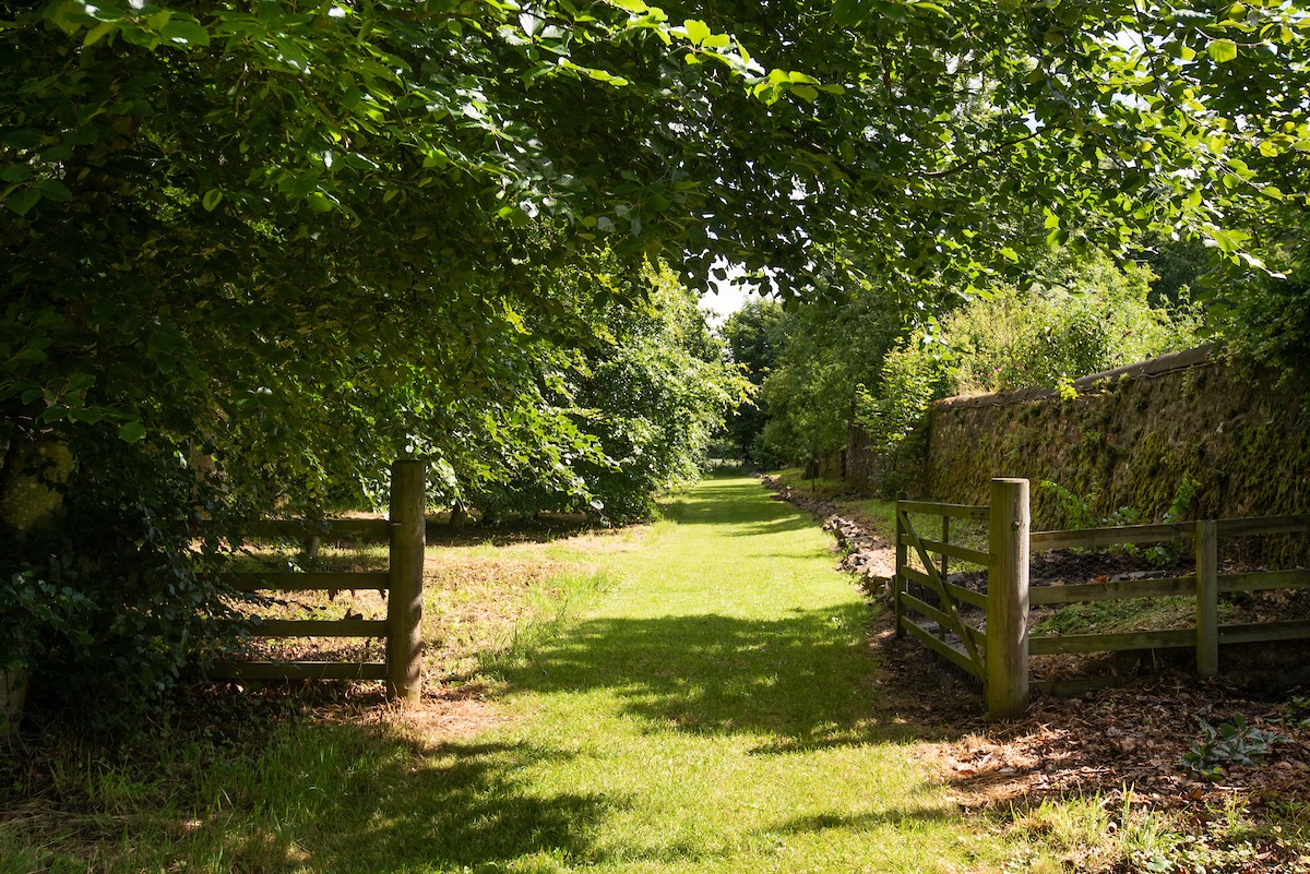 Old Purves Hall - grounds which extend to over 3 acres with woodland walks