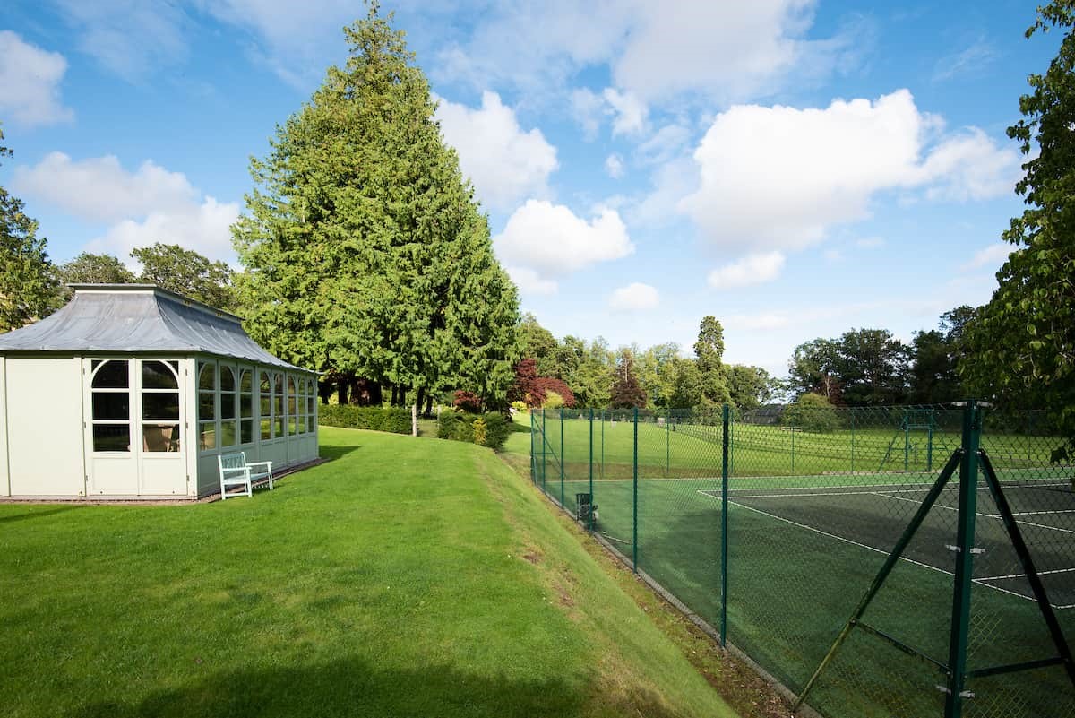 Bughtrig Estate - guests are invited to use the owners' tennis court by prior arrangement
