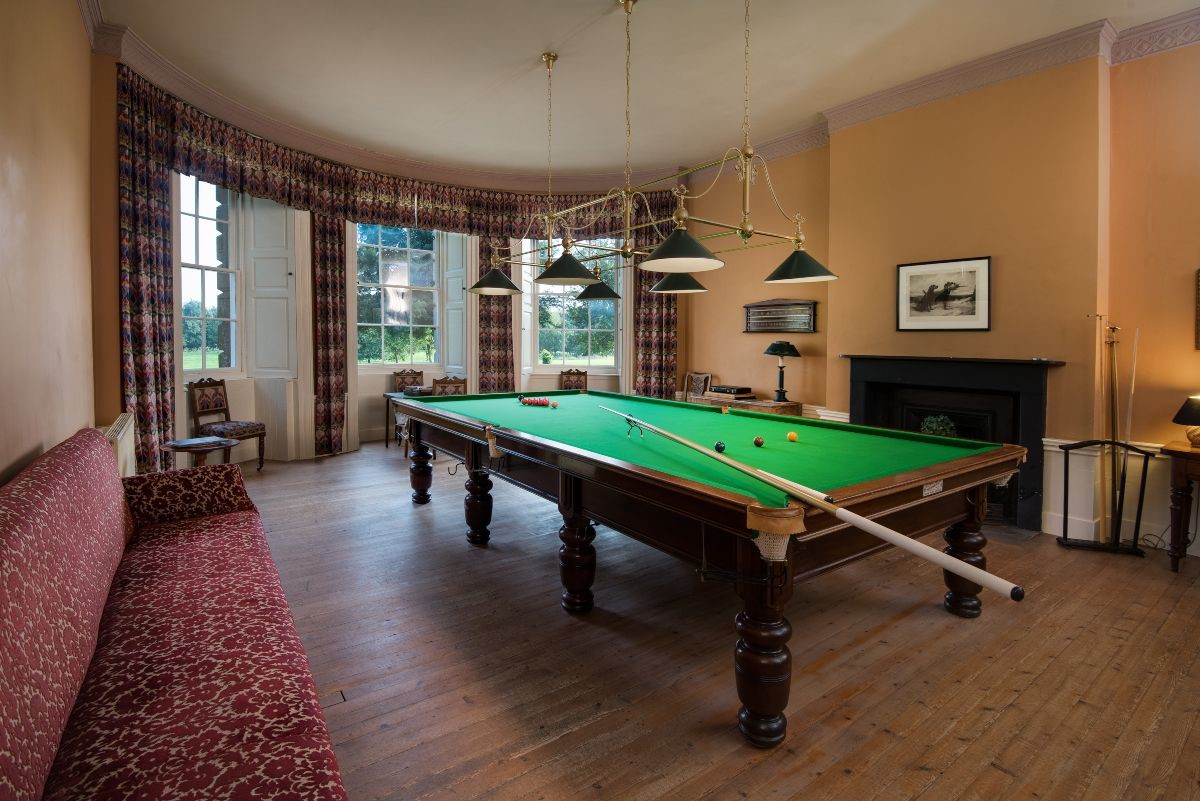 Wedderburn Castle - billiard room