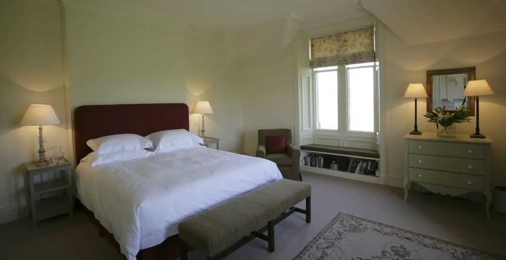 St Cuthbert's Farmhouse - bedroom four with super king bed