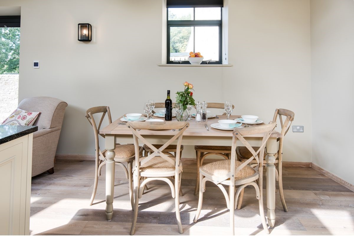 Williamston Cowshed - dining table