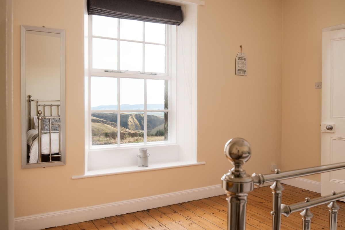 Chaffinch Cottage - enjoy the views from the comfort of bedroom one's king size bed