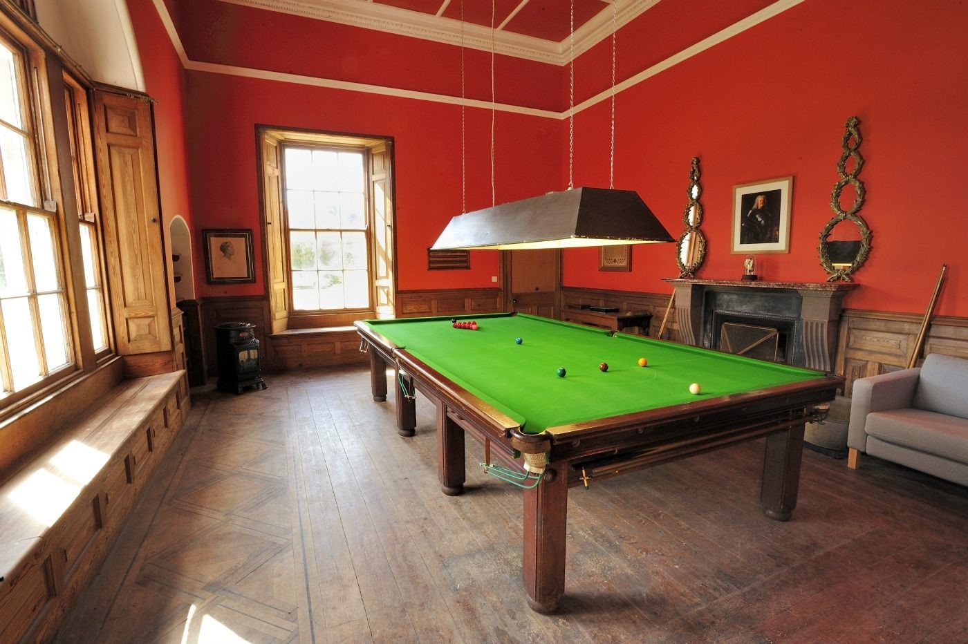 The Gate House - shared billiard room