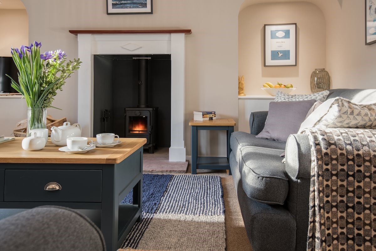 Rose Cottage - sitting room fireside