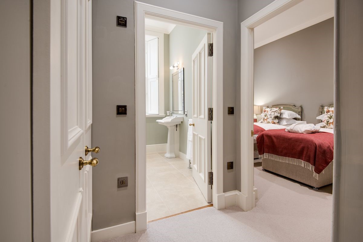 The Maitland Apartment - access to bedroom two & en suite bathroom