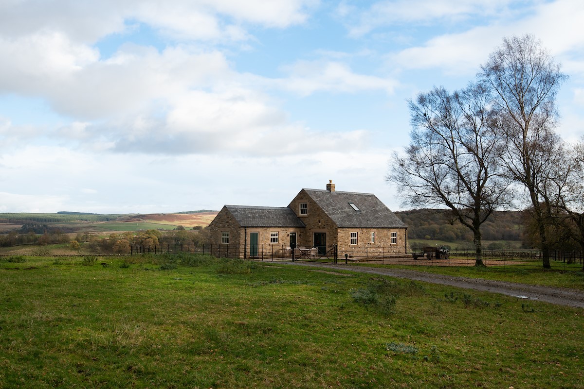 Risingham House - the peaceful remote location of the property
