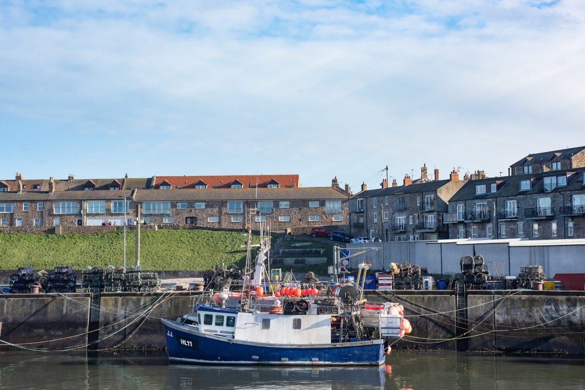Farne View - extremely well positioned with its immediate views of the harbour in Seahouses