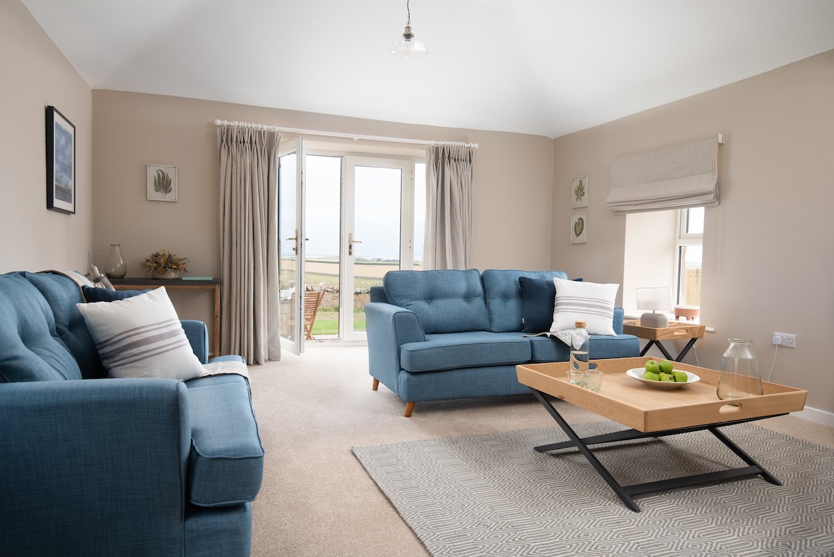 Lyme Grass - the easy, breezy interiors reflect the wonderful landscape that surround the cottage