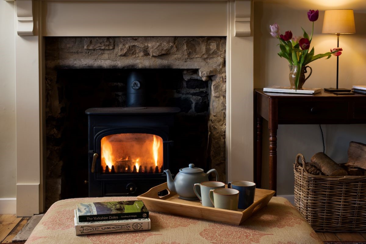 Heatherdene - cosy wood burning stove in the sitting room