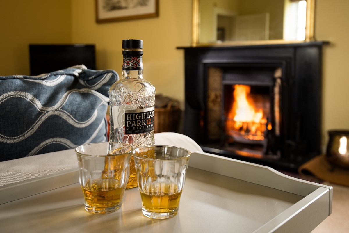 The Old School Hall - enjoy a dram by the open fire