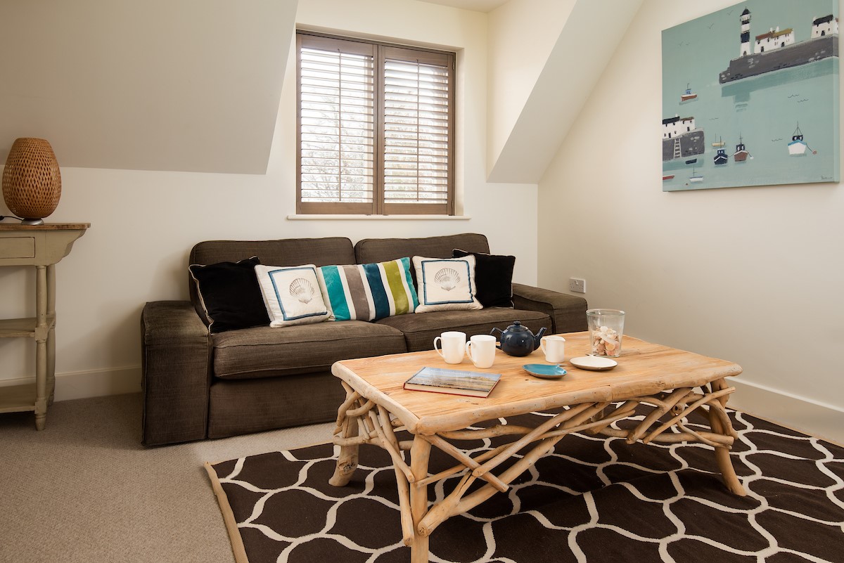 Greystead - Landing with comfortable, social seating area