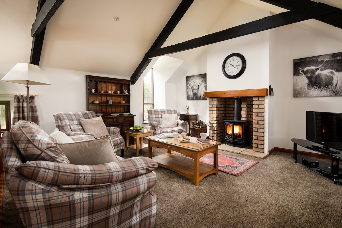 The Haven - sitting room fireside