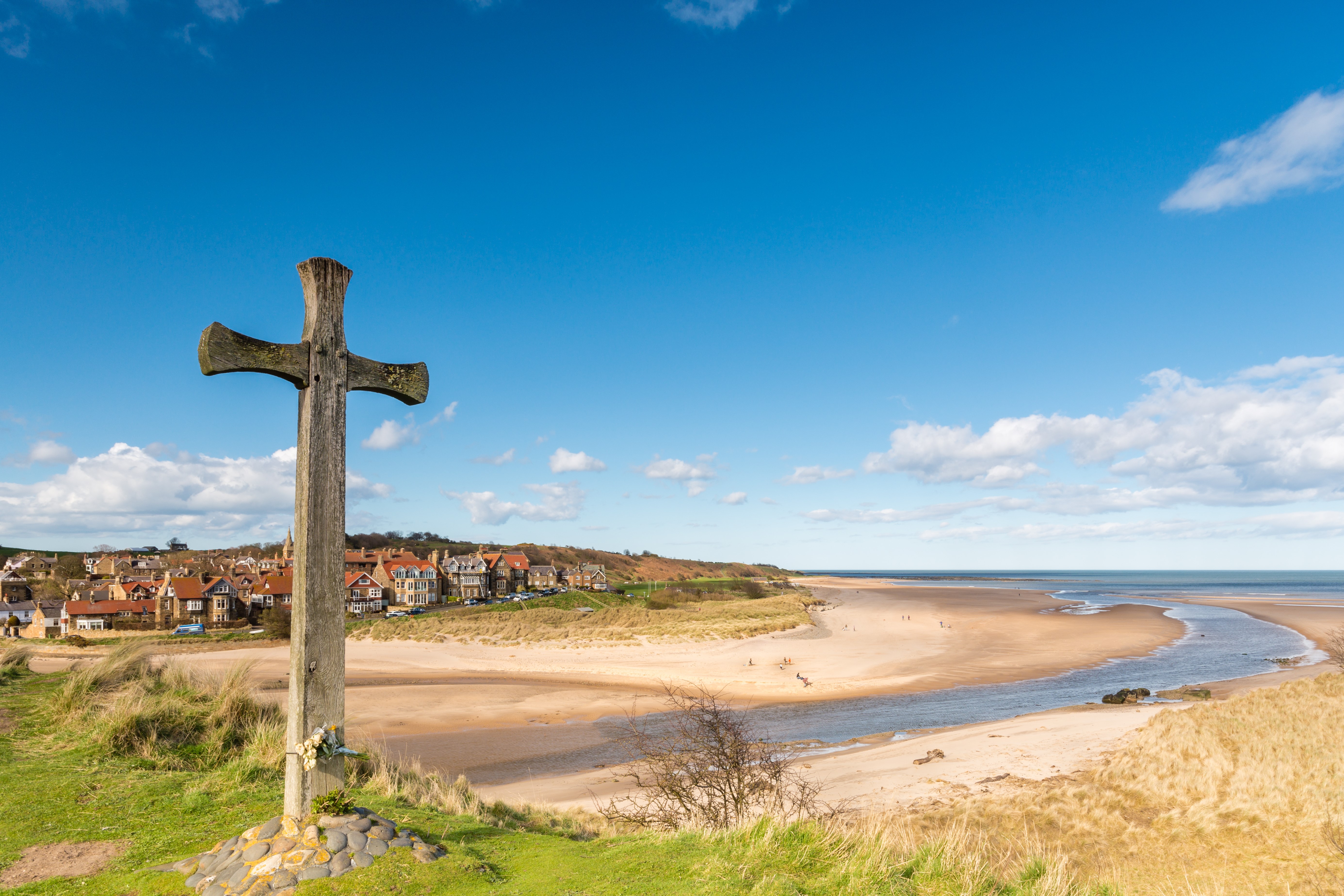 Alnmouth View From Church Hill