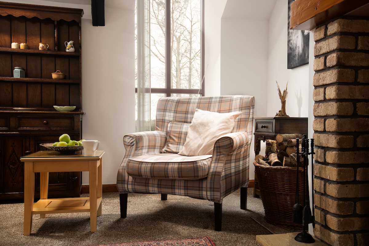 The Haven - armchair in the sitting room