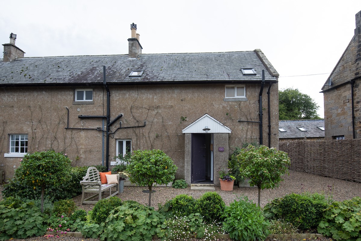 Mullins House - the property is the end cottage in a row of four