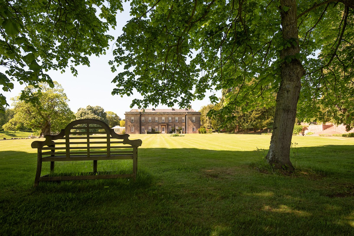 Eslington East Wing - find a sheltered spot within the grounds, perfect for reading a book