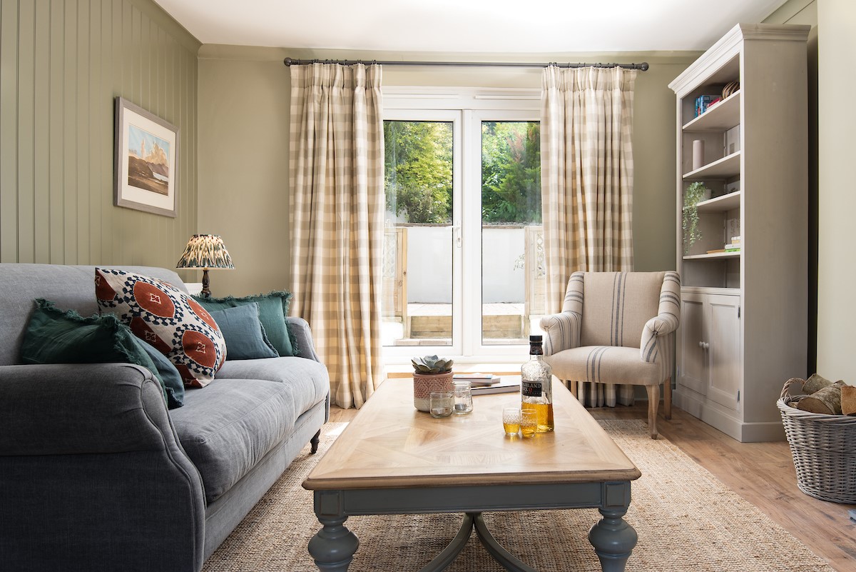Campsie Cottage - the cottage features Farrow & Ball paint colours and handpicked designer furnishings throughout
