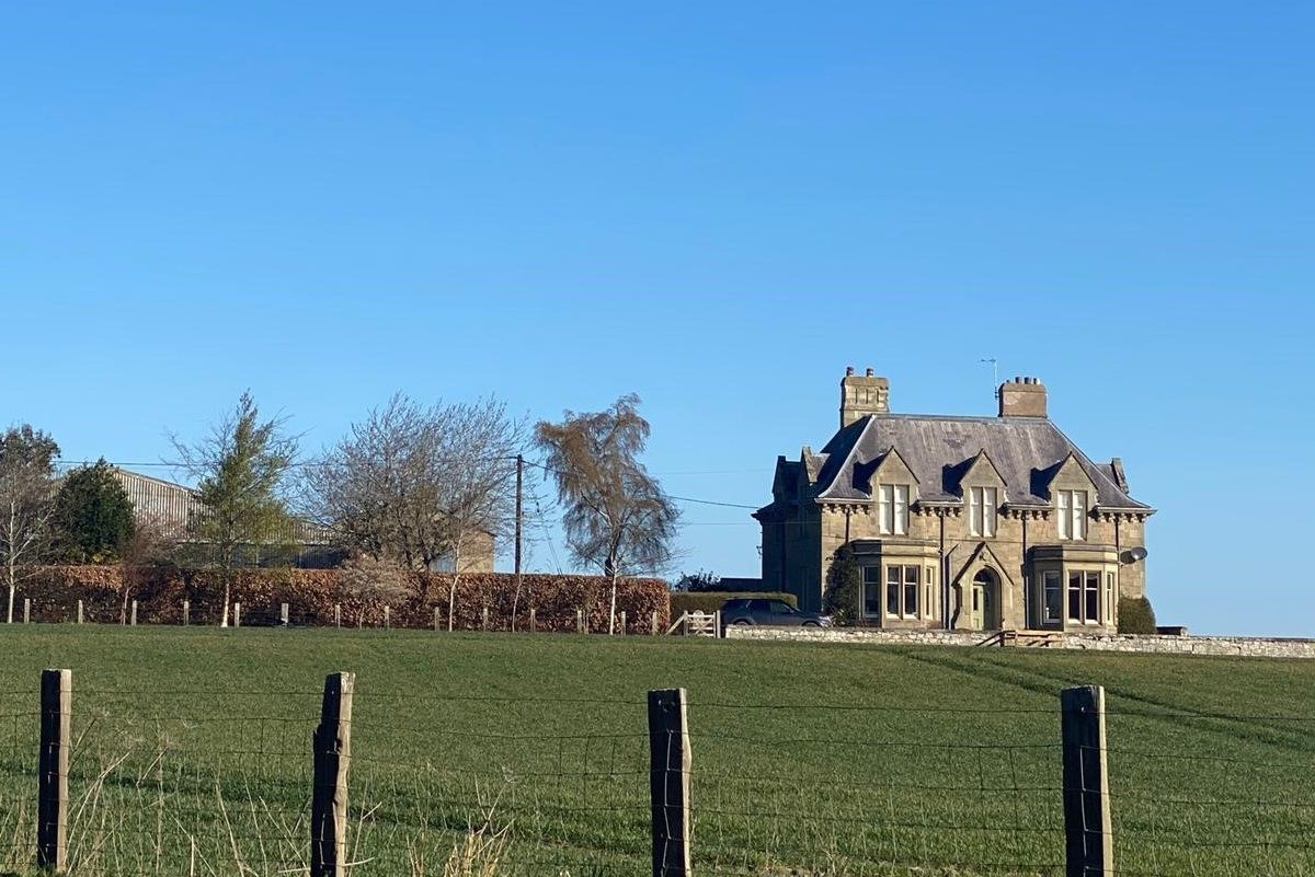 St Cuthbert's Farmhouse  -  front aspect