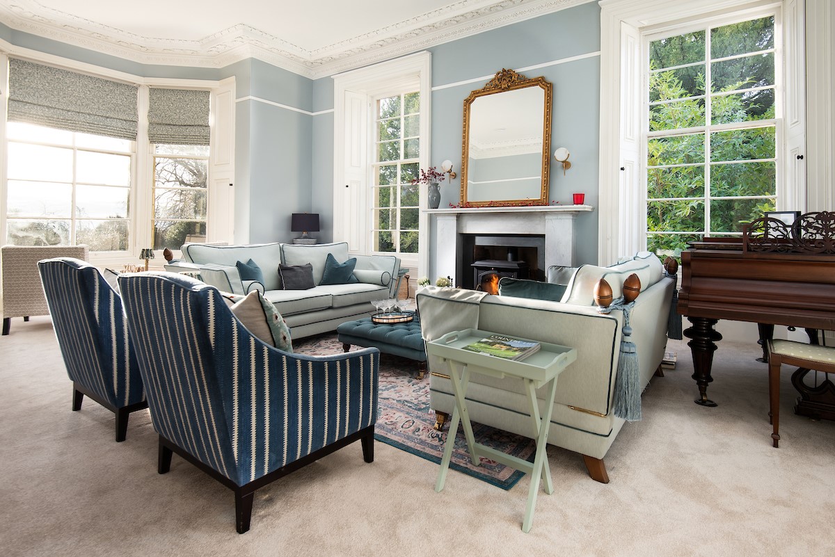 Cairnbank House - with plenty of seating the drawing room offers comfort and elegance in equal measure