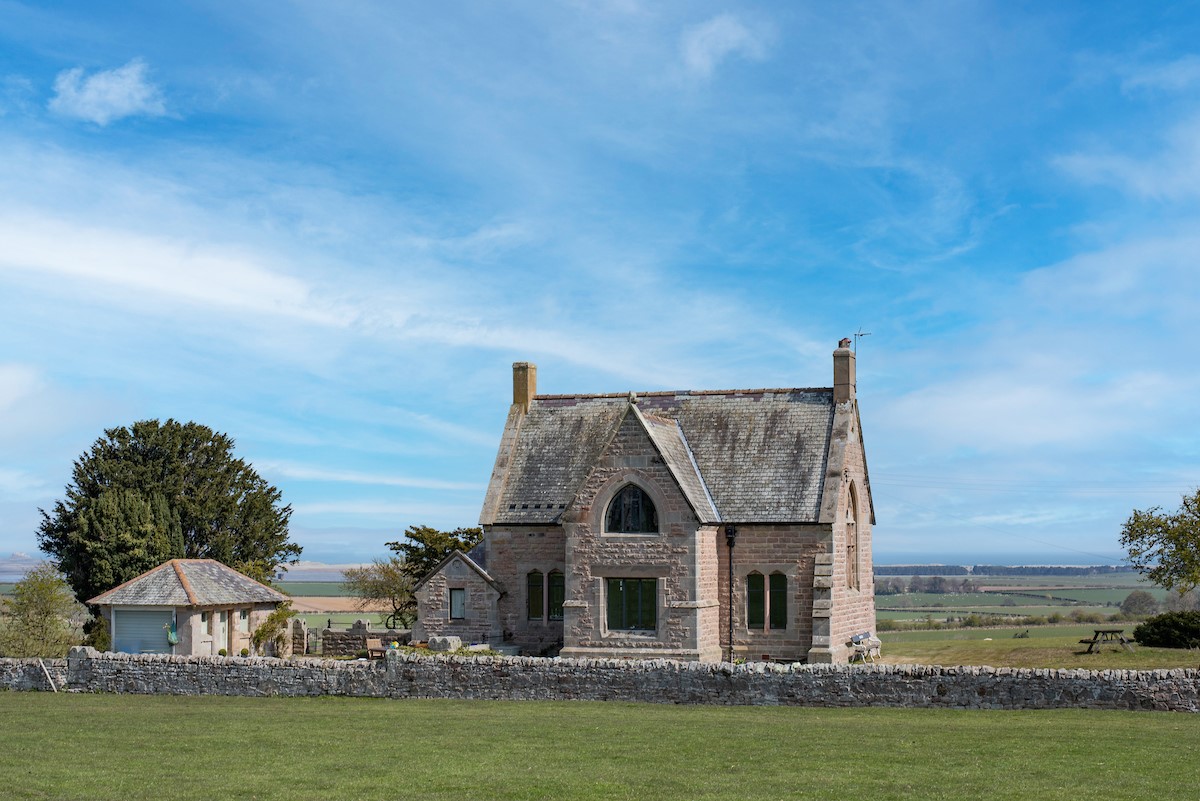 Lindisfarne View - this detached former Victorian school house has bags of character