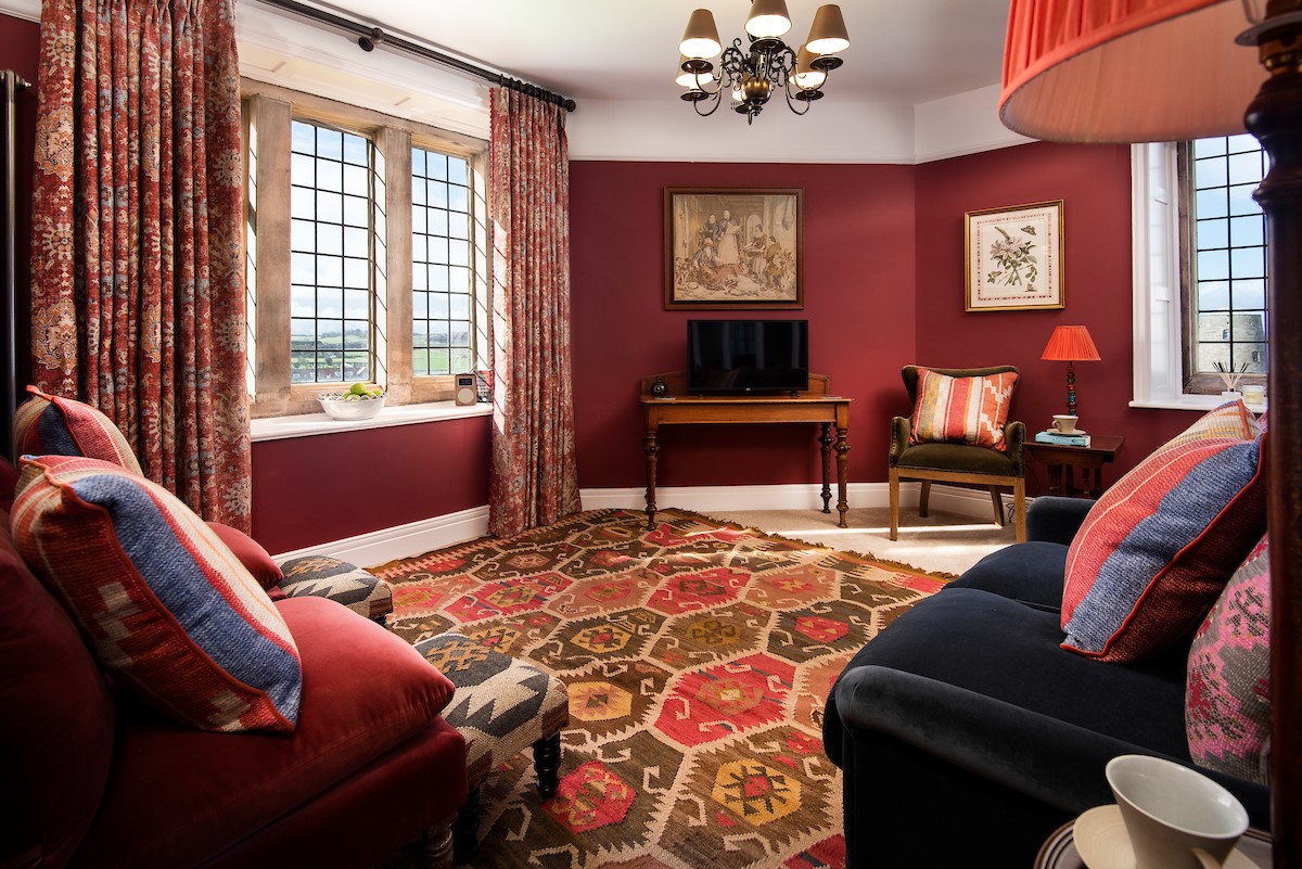 The Clock Tower at Bamburgh Castle - sitting room with plenty of comforts