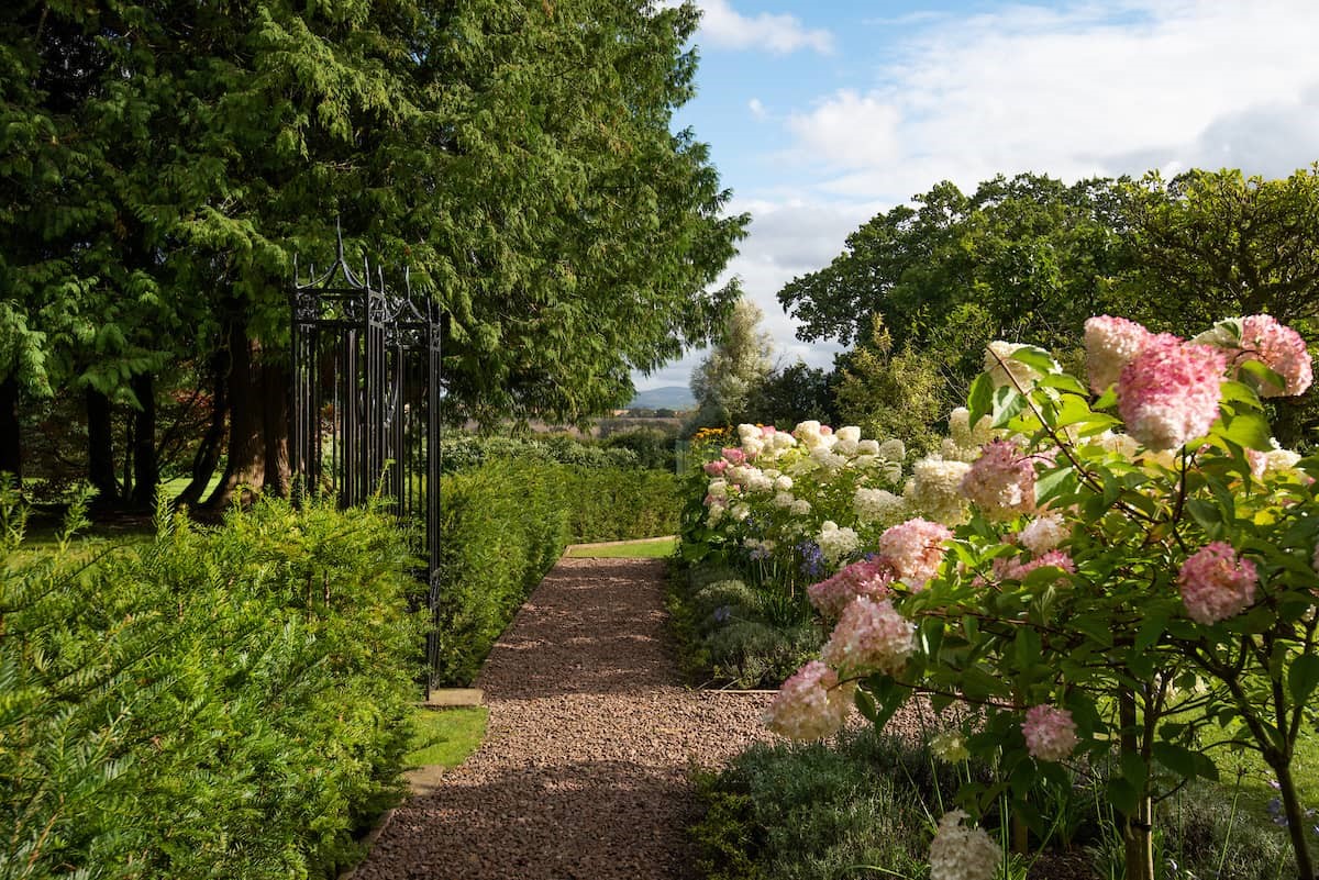 Bughtrig Estate - discover the colourful herbaceous borders at Bughtrig