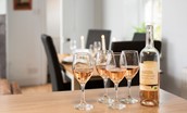 Cuthbert House - relax and enjoy a glass of wine while staying at the property