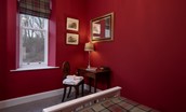 South Lodge - bedroom one with dressing table (ground floor)