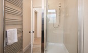 Kilham Cottage - bathroom with large shower unit