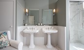 The Lauderdale - bathroom with double basins