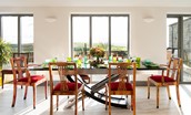 Walltown Byre - dining table