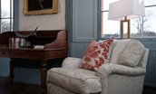 Glenburnie - armchair in the open-plan living area