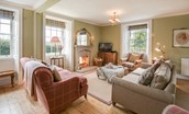 Abbey House - the cosy sitting room