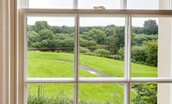 Abbey House - the views of the River Tweed from bedroom one