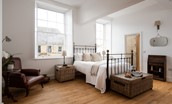 Number One Clayport Street - bedroom two with double bed and en suite bathroom