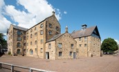 The Barley Loft - external view of the impressive Malthouse facade