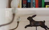 Woodman's Cottage - styling touches and books