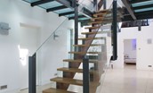 Cairns House - feature staircase & lower hallway