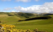 Chestnut Cottage - rolling hills of the Scottish Borders