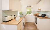Daffodil Cottage - galley-style kitchen