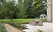 Edenside House - the garden is landscaped and a lovely spot to enjoy the sunshine
