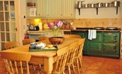 Ellemford Estate - kitchen table
