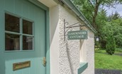 Gardener's Cottage - front door