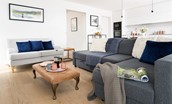 4 The Bay, Coldingham - the living space has ample seating to kick back and relax