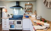 Halliburton - farmhouse kitchen with range cooker