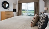 Junction House - bedroom three with river views
