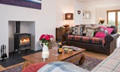 Leitholm Cottage - sitting room